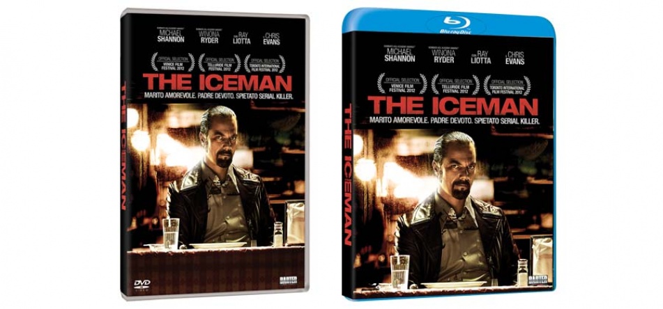Locandina italiana DVD e BLU RAY The Iceman 